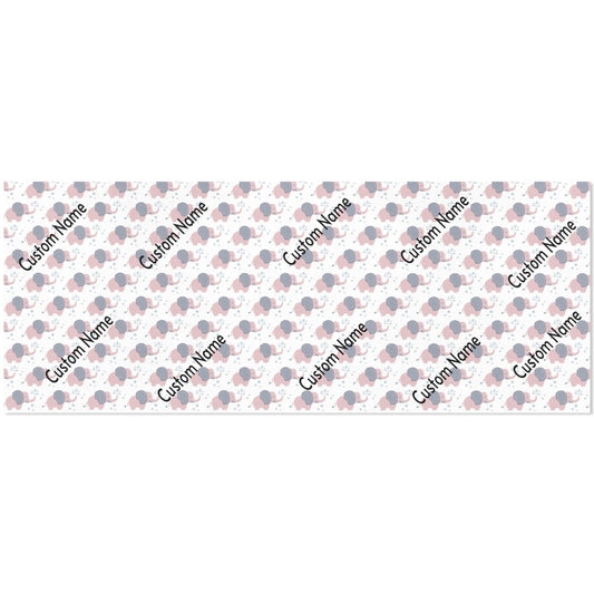 PinkElephants-01ppr Gift Wrapping Paper 58"x 23" (4 Rolls)