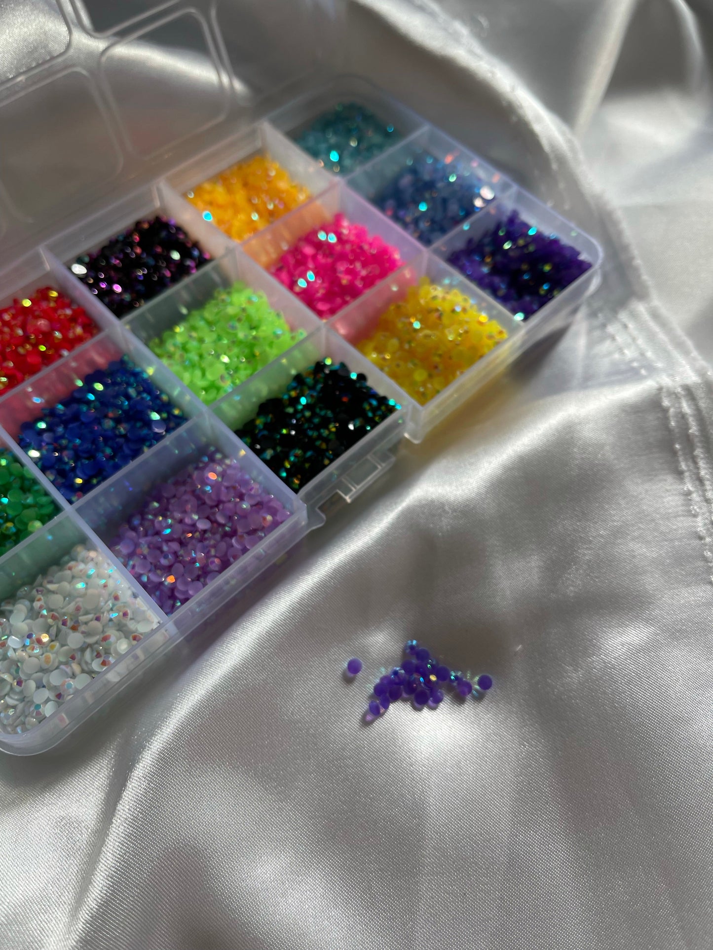 Resin Rhinestones with Clear backs 15,000 Rhinestones in each box!!