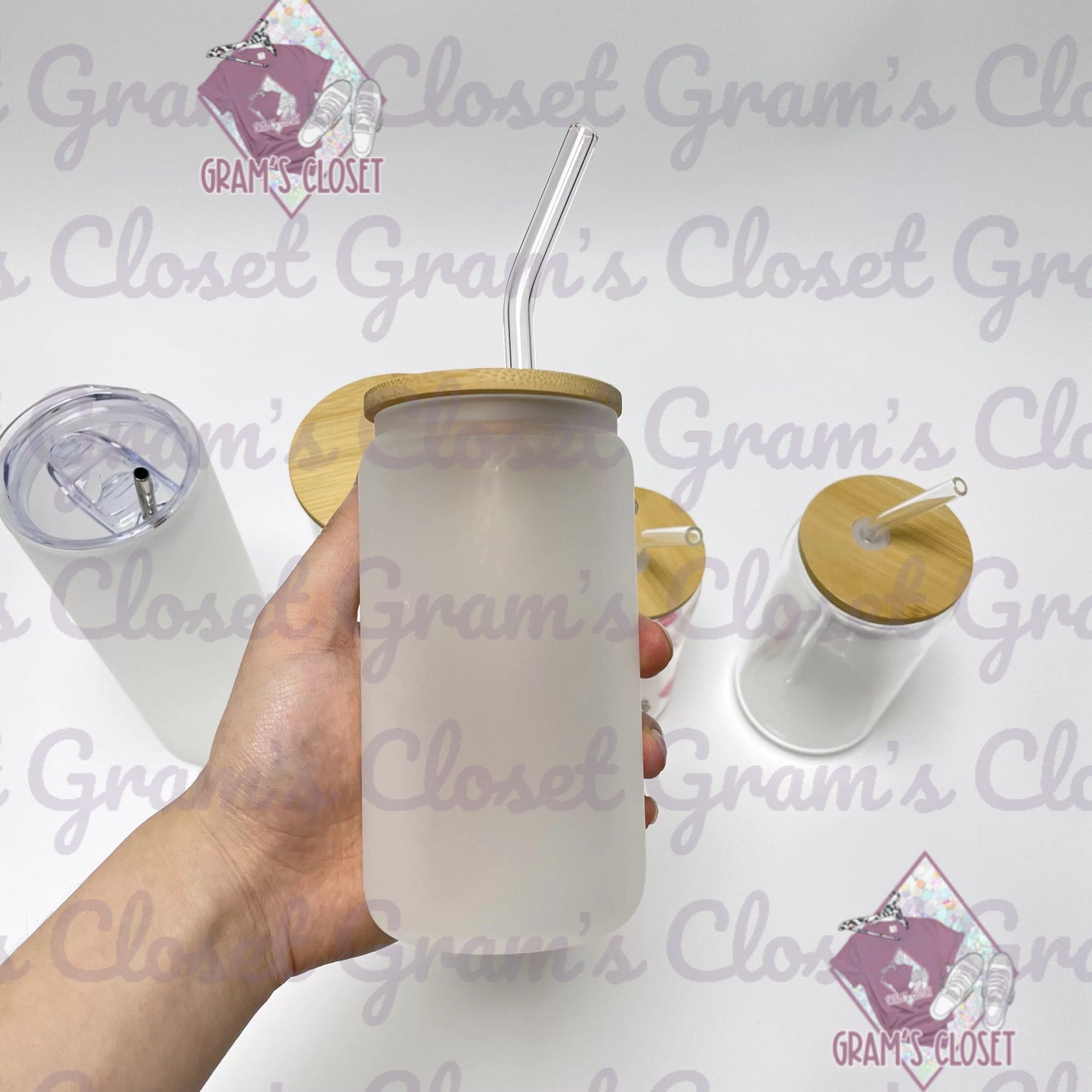 16oz Sublimation Glass Can – This Girls Vinyl Shop