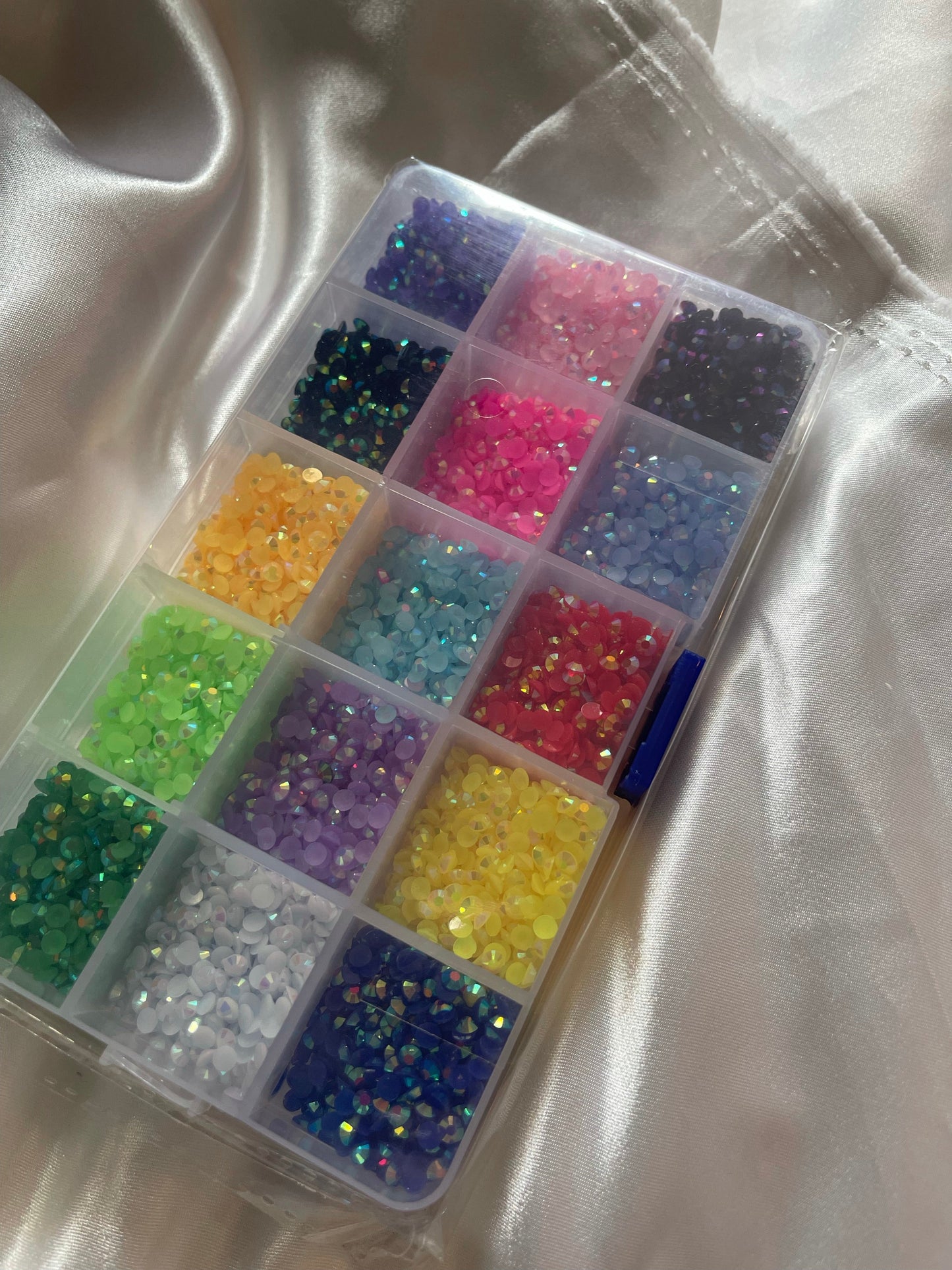 Resin Rhinestones with Clear backs 15,000 Rhinestones in each box!!